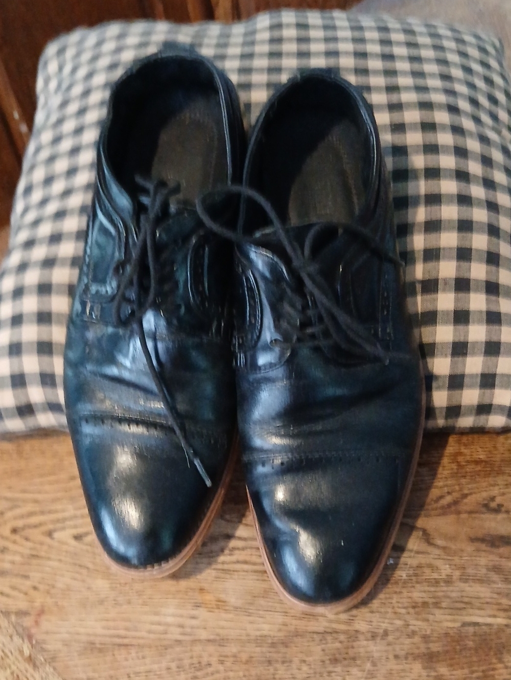 Stacy Adam's Men's Black Oxford Shoes